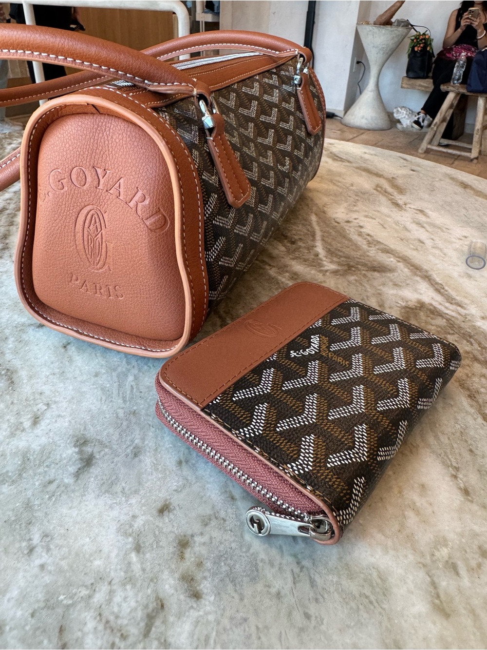 Goyard Canvas Small Wallet